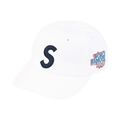 Supreme World Famous S Logo 6-Panel 'White'