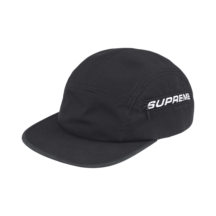 Supreme Side Zip Camp Cap 'Black'