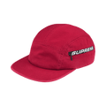 Supreme Side Zip Camp Cap 'Red'