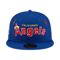 New Era x Diet Starts Monday 59FIFTY Lightning Bolts Anaheim Angels 'Blue'