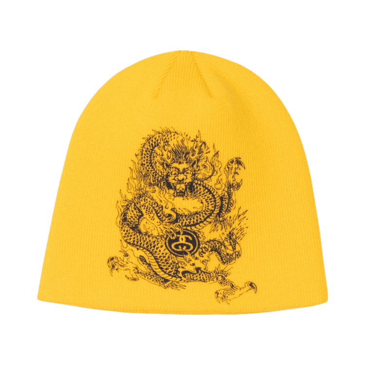 Stussy Skullcap Dragon Print 'Yellow'