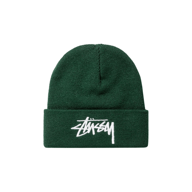 Stussy Big Stock Cuff Beanie 'Forest'