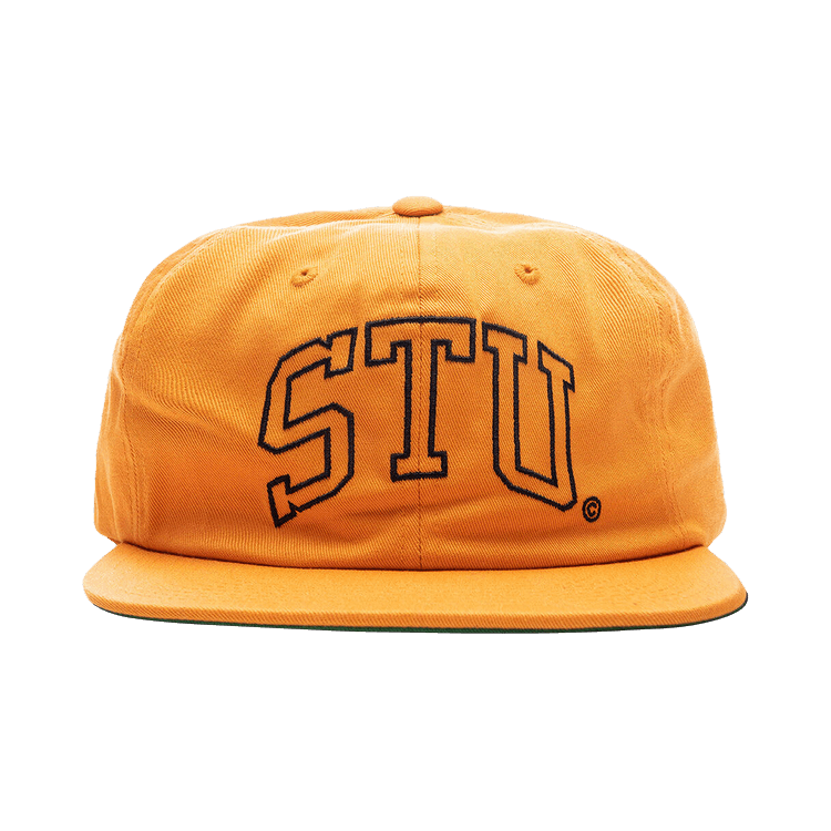 Stussy Arch Strapback Cap 'Uni Gold'