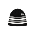 Stussy Skullcap Basic Striped 'Black'