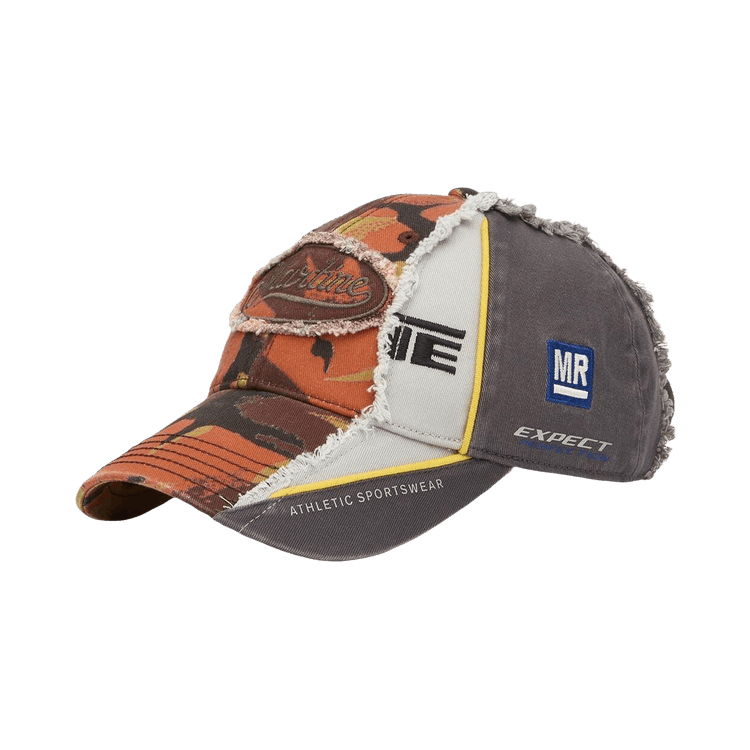 Martine Rose Collage Cap 'Orange Camo'