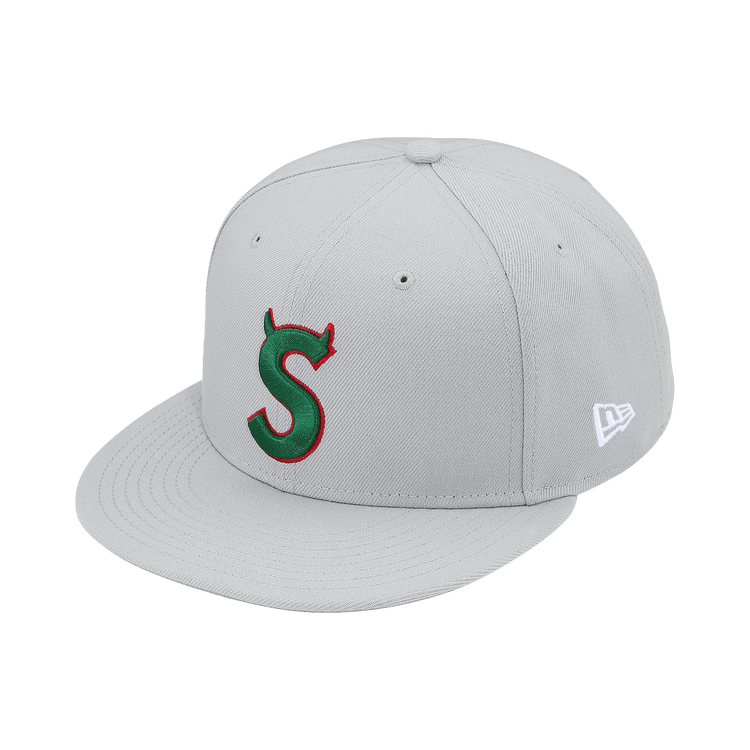 Supreme Devil S Logo New Era 'Grey'