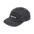 Supreme Stitched Old English Denim Camp Cap 'Black'