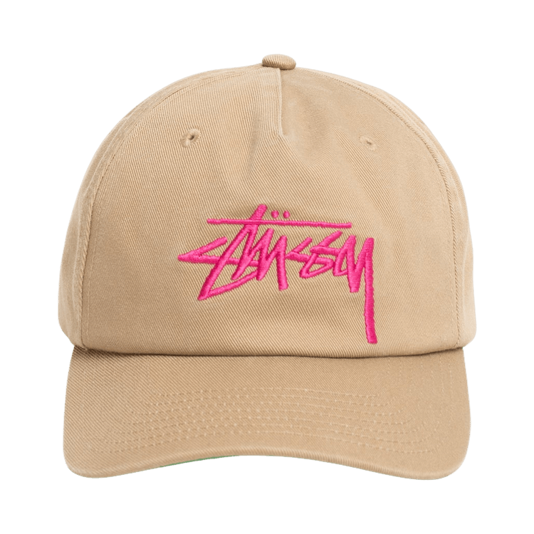Stussy Mid-Depth Big Stock Snapback 'Khaki'