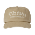 Cherry LA Motors 5 Panel Hat 'Desert Tan'