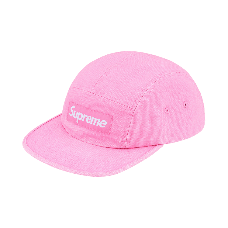 Supreme Canvas Camp Cap 'Pink'