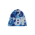 BAPE ABC Camo Knit Cap 'Blue'