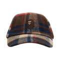 BAPE Check Panel Cap 'Red'