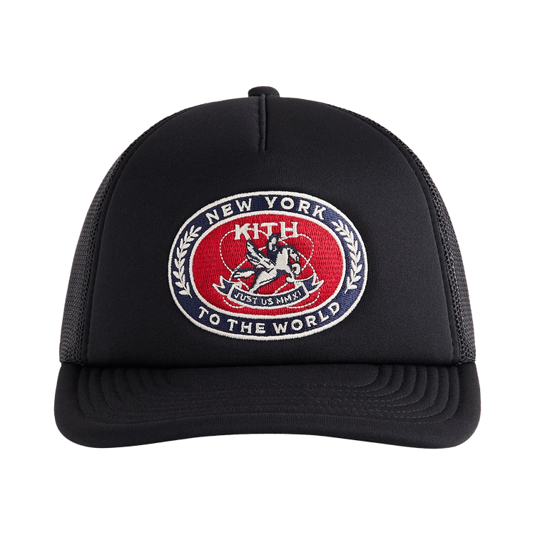 Kith Laurel Pegasus Nolan Trucker Hat 'Black'
