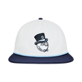 Malbon Bettinardi Gangster Buckets Snapback 'White'
