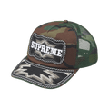 Supreme Western Embroidered Mesh Back 5-Panel 'Woodland Camo'