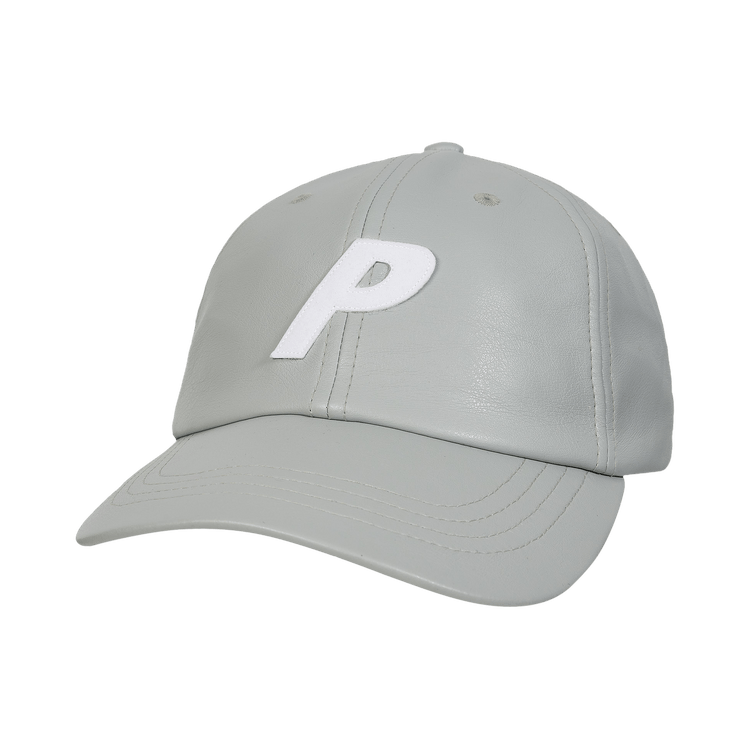 Palace Faux Leather P 6-Panel 'Grey'