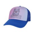 Palace Kitty Rhinestone Trucker 'Blue'