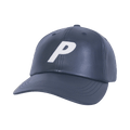 Palace Faux Leather P 6-Panel 'Navy'