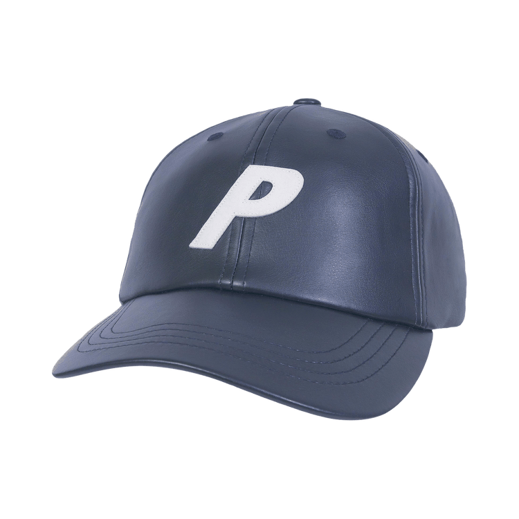 Palace Faux Leather P 6-Panel 'Navy'