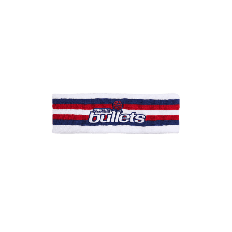 Supreme x Mitchell & Ness Teams Headband 'White'