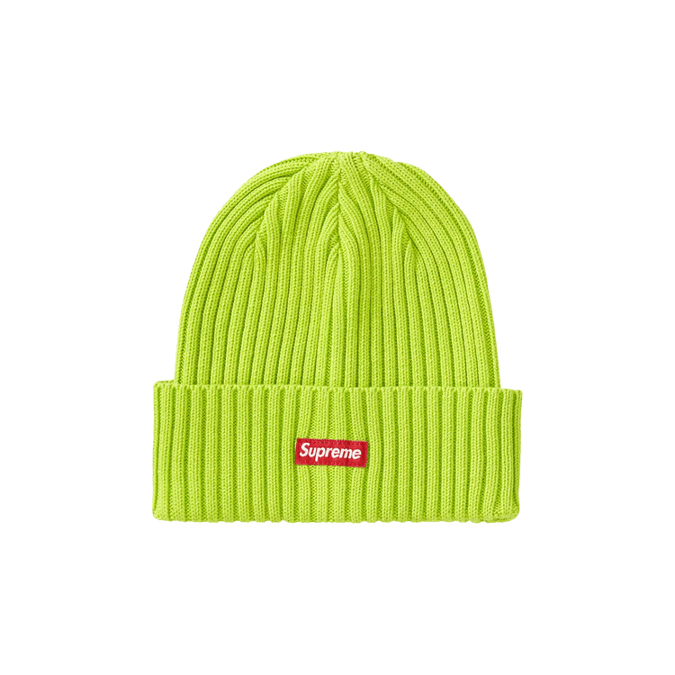 Supreme Overdyed Beanie 'Lime'