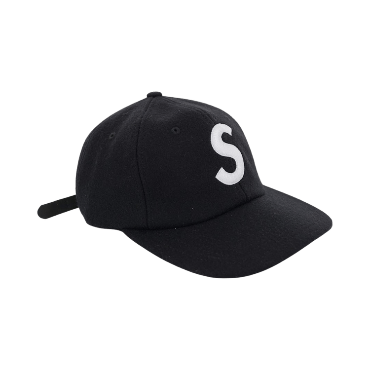 Supreme Wool S Logo 6-Panel 'Black'