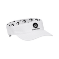 Marine Serre Moon Printed Athleisure Visor 'Optical White'