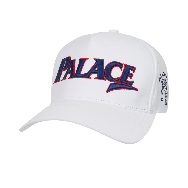 Palace Golf P-Frame 5-Panel Snapback 'White'