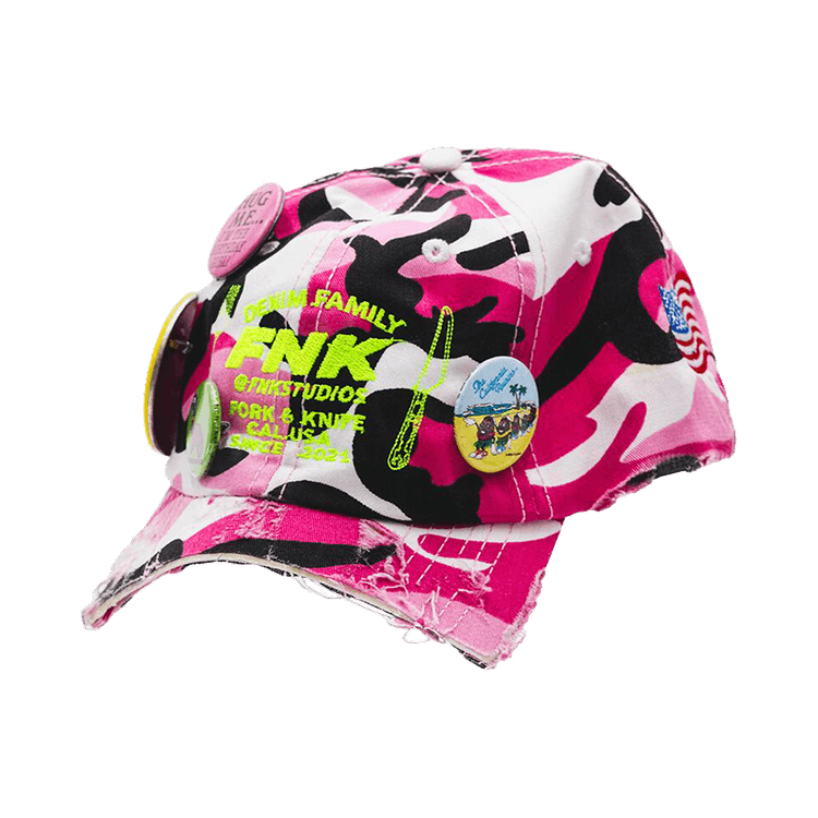 FNK Studios Passport V Hat 'Pink Camo'