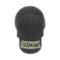 Balenciaga Cap 'Faded Washed Black'