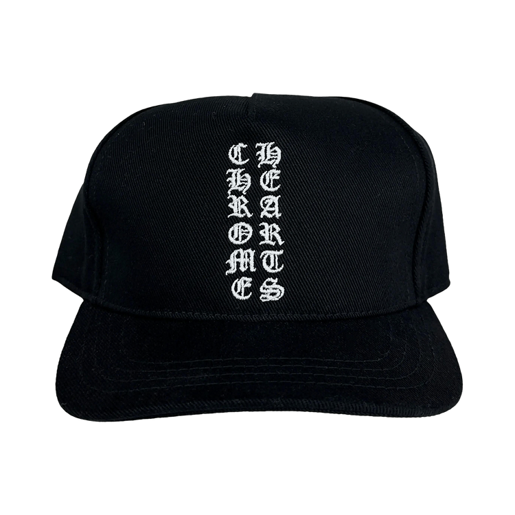 Chrome Hearts Vertical Logo Hat 'Black'