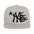 Hellstar NY Snapback Hat 'Grey'