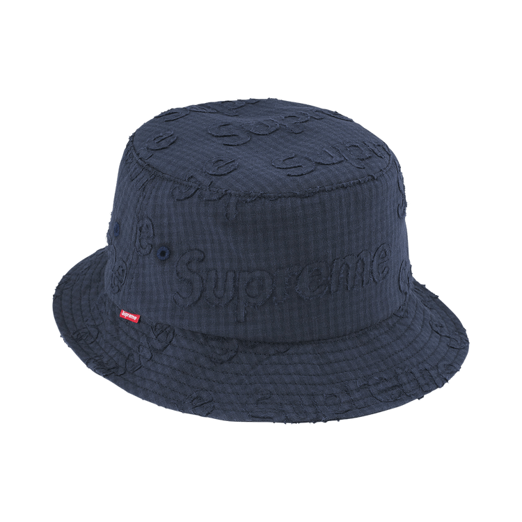 Supreme Monogram Gingham Crusher 'Navy'