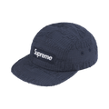 Supreme Monogram Gingham Camp Cap 'Navy'