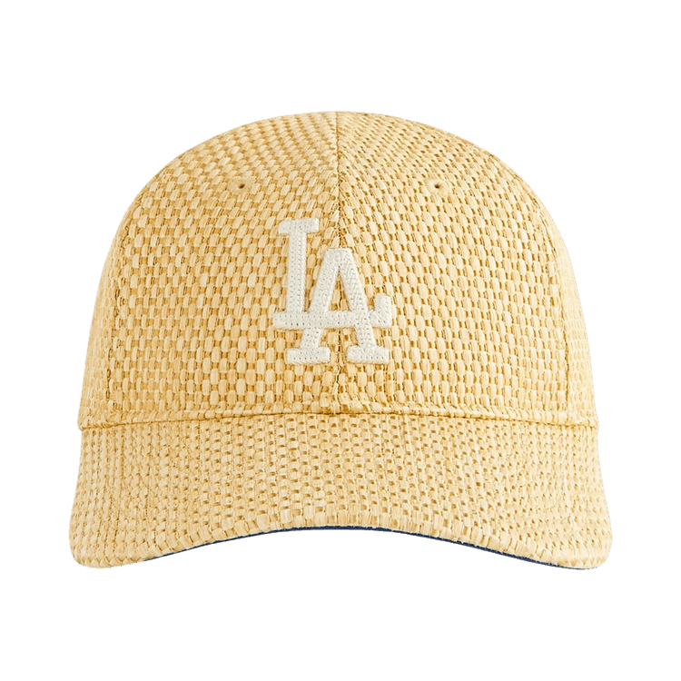 Kith x '47 For The Los Angeles Dodgers Raffia Franchise Ls Cap 'Natural'