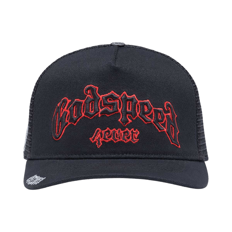 Godspeed Forever Trucker Hat 'Black/Red'