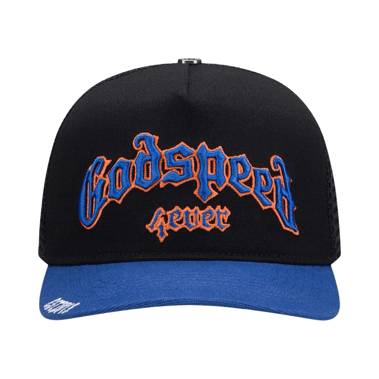 Godspeed Forever Trucker Hat 'Black/Blue/Orange'