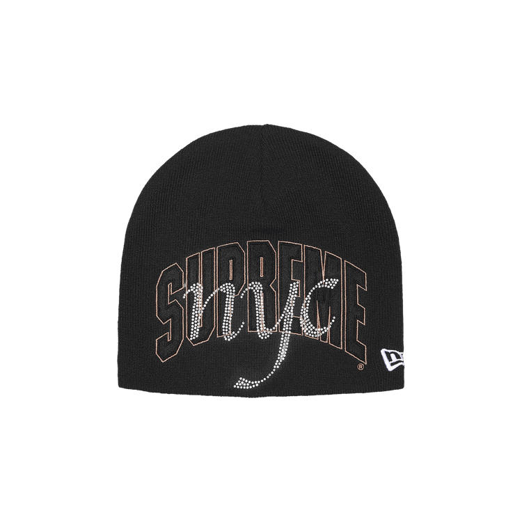 Supreme New Era Rhinestone Beanie 'Black'