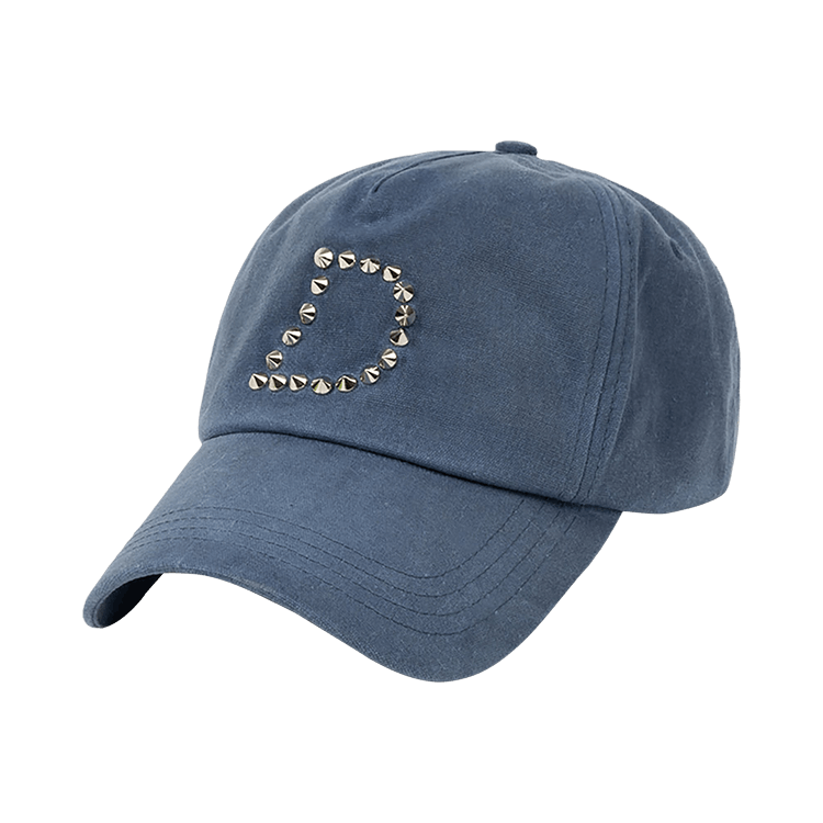 Dime Waxed Worker Cap 'Blue'