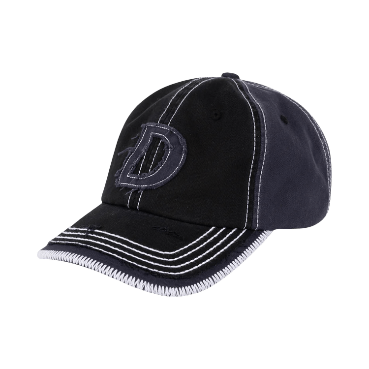Dime Wavy D Low Pro Cap 'Black'