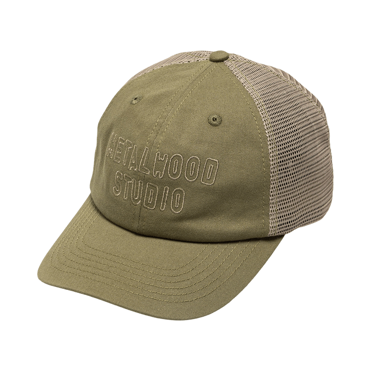 Metalwood Studio Cutie 6-Panel Trucker Hat 'Olive'