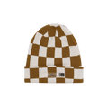 Students Aiken Checker Beanie 'Sand'