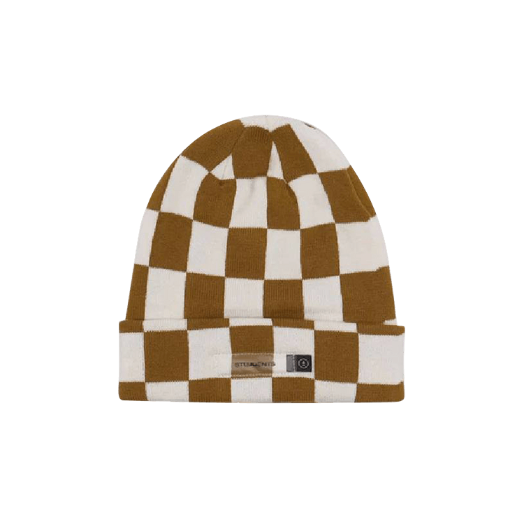 Students Aiken Checker Beanie 'Sand'