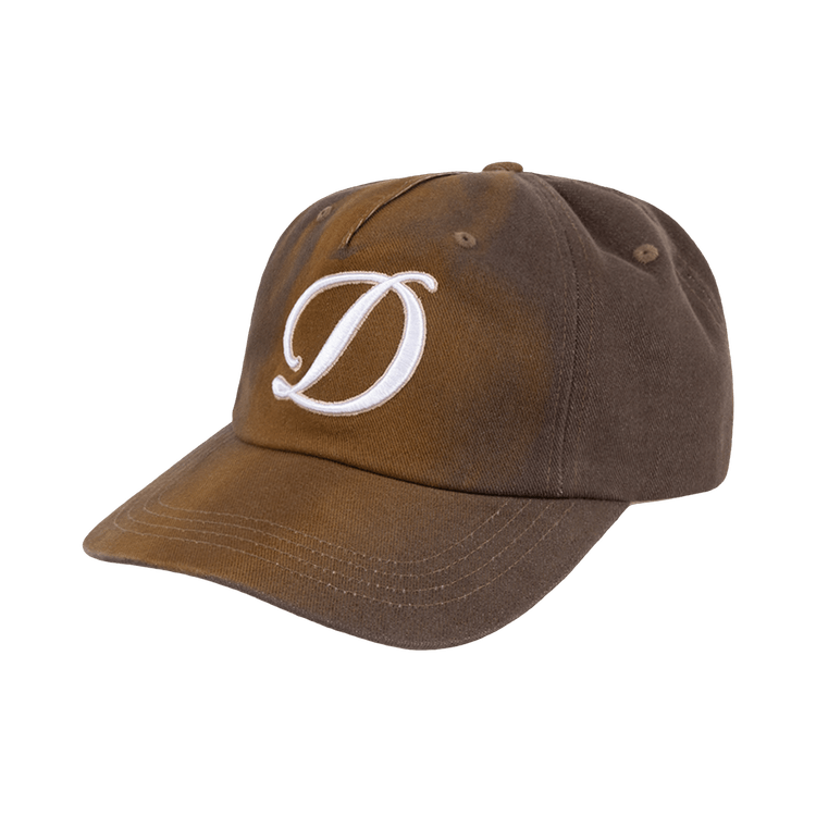Dime Cursive Denim Worker Cap 'Brown Washed'