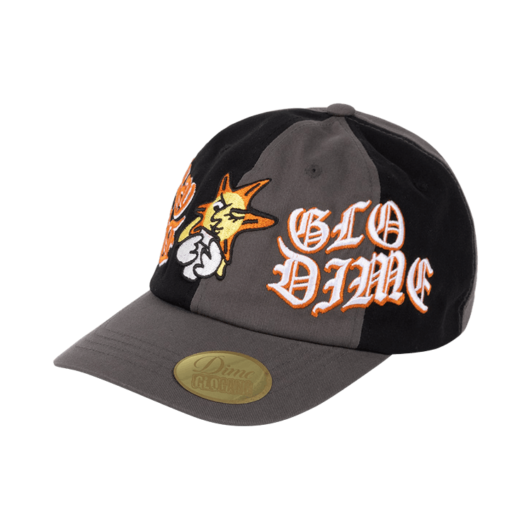 Dime Glo Low Pro Cap 'Black/Charcoal'