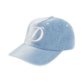 Dime Cursive Denim Worker Cap 'Blue Washed'