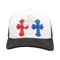 Chrome Hearts Trucker Hat 'Red/White/Blue'
