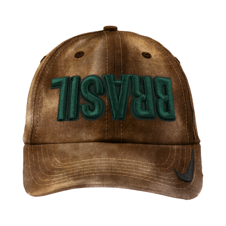 Cactus Jack by Travis Scott x Nike Brasil Distressed Total 90 Hat 'Brown'