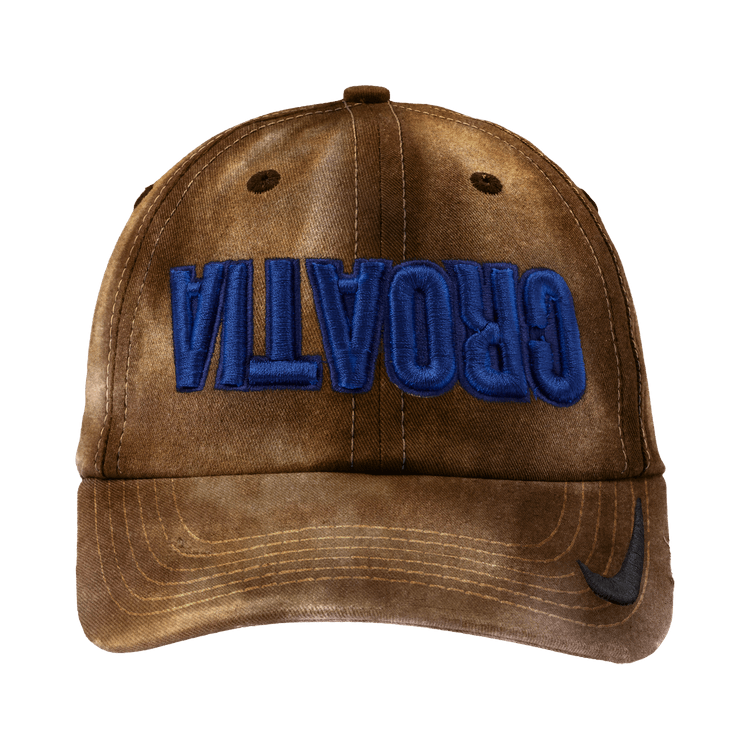 Cactus Jack by Travis Scott x Nike Croatia Distressed Total 90 Hat 'Brown'
