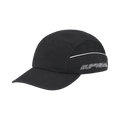 Supreme Side Mesh Piping Camp Cap 'Black'